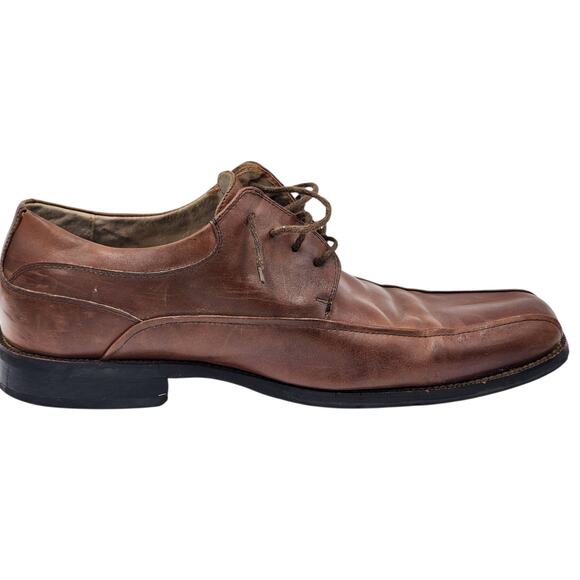 Florsheim Shoes Mens 11 3E Wide Comfortech Leather Oxford Dress Square Toe Lace - Picture 8 of 16